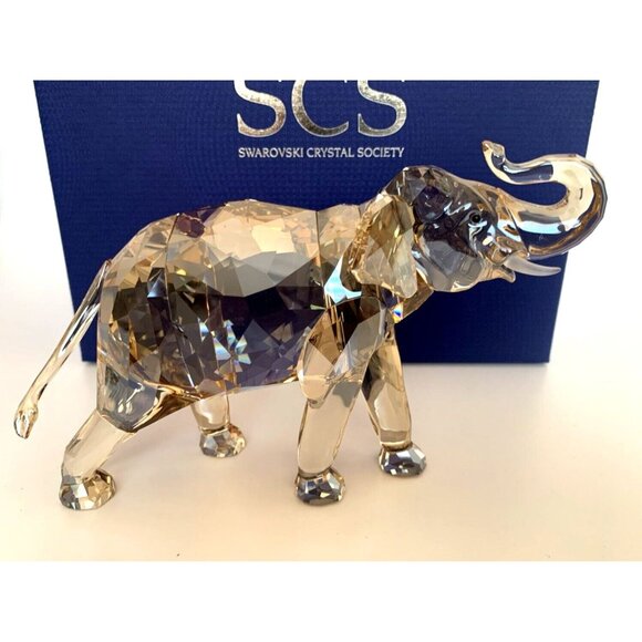 Swarovski Cinta Elephant Crystal Figurine SCS Annual Edition 2013 1137207 Retire - Picture 6 of 12